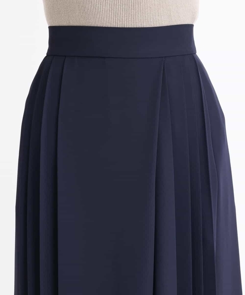 MK MICHEL KLEIN(エムケーミッシェルクラン)の「プリーツガウチョパンツ/洗える(その他パンツ・レディース・ネイビー/ブラウン/ブラウン系その他・40/38)」の16枚目の写真