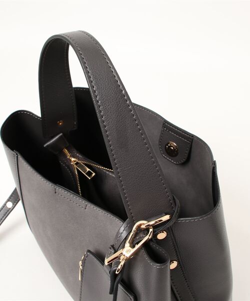 Te chichi（テチチ）の「パスケース付トートバッグ（トートバッグ・レディース・ブラウン/グレー・ﾌﾘ-）」の6枚目の写真