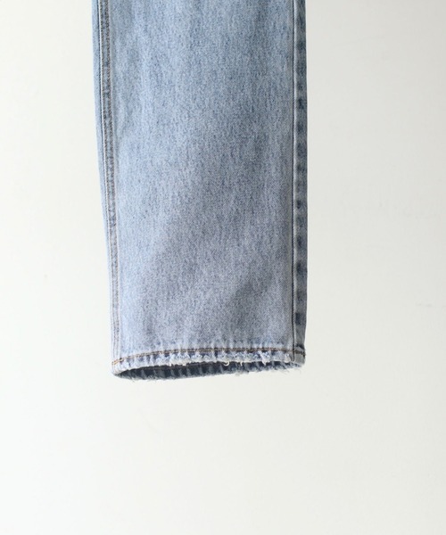 canaljean via j バイアスシームデニムパンツ canaljean via j バイアスシームデニムパンツ