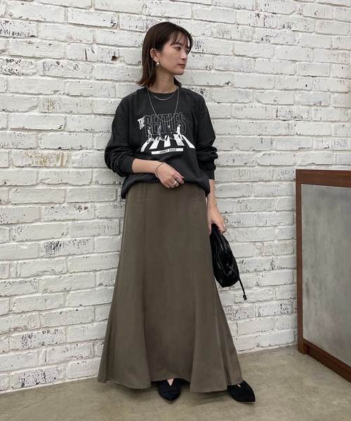 GOOD ROCK SPEED（グッドロックスピード）の「【GOOD ROCK SPEED/グッドロックスピード】BEATLES Tシャツ（Tシャツ/カットソー・レディース・ブラック・FREE）」の4枚目の写真