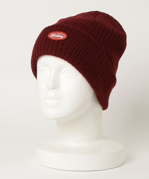 Dickies（ディッキーズ）の「【Dickies/ディッキーズ】ブランドロゴ ワンポイント ワッチキャップ/帽子（ニットキャップ/ビーニー・レディース・オフホワイト/ブラック/ネイビー/ワイン/オリーブ/グレー/オレンジ/インディゴブルー・FREE）」の16枚目の写真