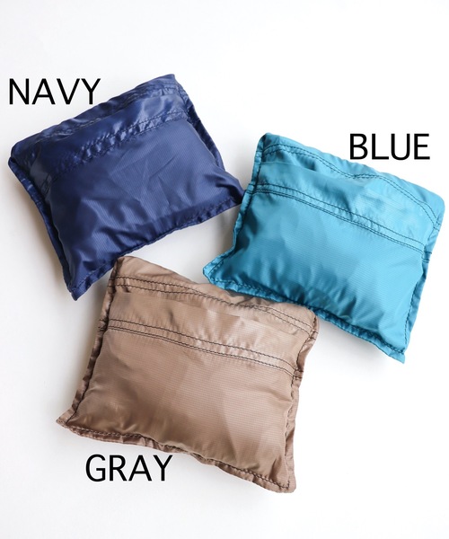 AlexanderLeeChang（アレキサンダーリーチャン）の「5050 POCKETABLE DAYPAC（バックパック/リュック・メンズ・ネイビー/グレー/ブルー・ONESIZE）」の9枚目の写真