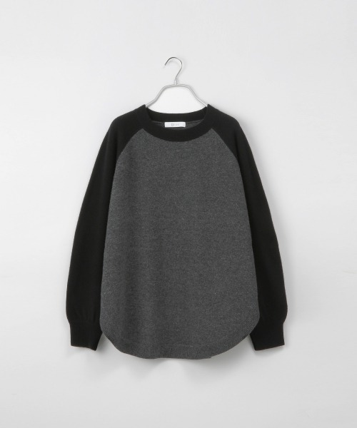 ゆあ専用ニット・セ一タ一M yuw（ユウ）の「RAGLAN KNIT PULLOVER 217957（ニット/セーター）」 - WEAR