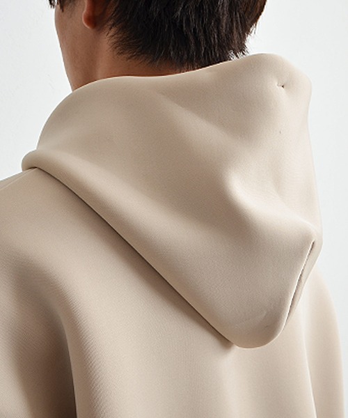 MinoriTY（マイノリティ）の「パーカー オーバーサイズ スウェット ポンチエアリー プルパーカー 春服 冬服（パーカー・メンズ・モカ/ブルー系その他/ピンクベージュ/アイボリー/ブラック・S/L/M）」の19枚目の写真