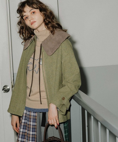 Sale 30 Off ボア付きショートコート 売れ筋 Mclimmobilier Com