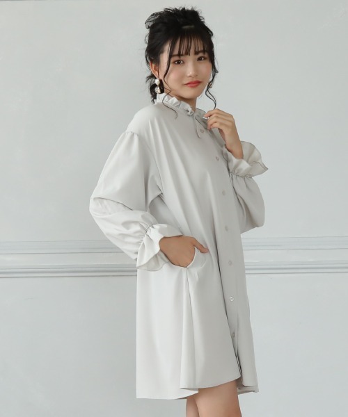 PINKHUNT（ピンクハント）の「PINKHUNT ニット付きワンピース 5961K #IG（ワンピース・キッズ・ブラック/ベージュ・130cm/140cm/150cm/160cm/120cm）」の8枚目の写真