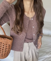 もちもちカーディガン＋キャミセット