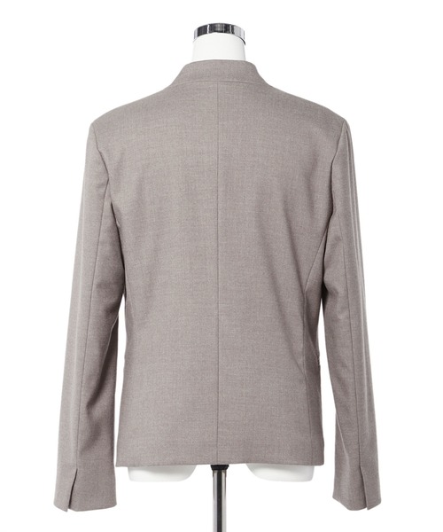 CLEARIMPRESSION （クリアインプレッション）の「【洗えるセットアップ】TRサキソニー起毛スリットカラージャケット（スーツジャケット・レディース・ブラック/モカ・11号/9号/7号）」の5枚目の写真