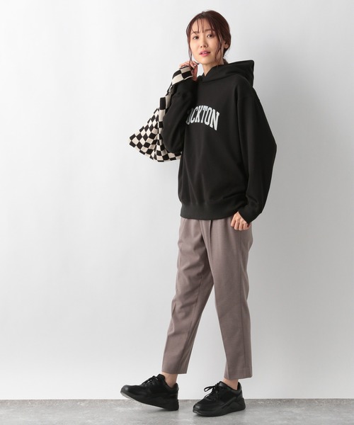 GLOBAL WORK（グローバルワーク）の「ウツクシあったかテーパードパンツ/215854（スラックス・レディース・アイボリー/ブラック/モカ/グリーン/ラベンダー/ブルー・X-SMALL/SMALL/MEDIUM/LARGE/X-LARGE/XX-LARGE）」の13枚目の写真