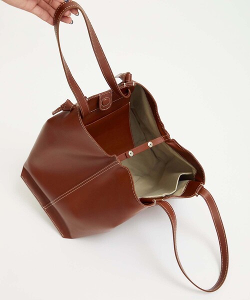 MARROW（マロウ）の「【MARROW(マロー)】《STUDIOUS別注》ミディアムノットトートバッグ（トートバッグ・レディース・ブラック/ブラウン・FREE）」の7枚目の写真