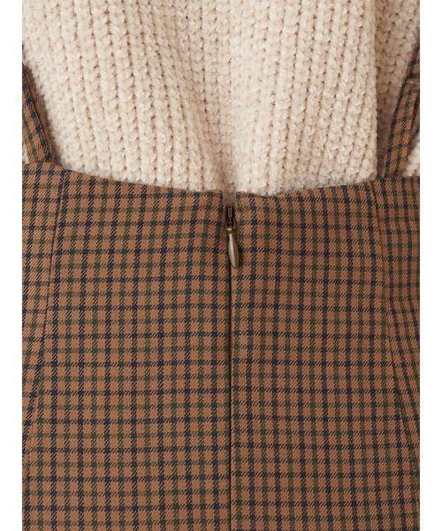 earth music&ecology(アースミュージックアンドエコロジー)の「2wayサス付きナロースカート *(スカート・レディース・ブラック/その他12/ダークオレンジ・S/M)」の8枚目の写真