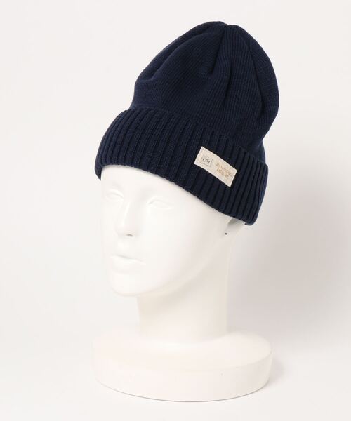 RiNc （リンク）の「【 JEAN-MICHEL BASQUIAT / ジャン-ミシェル バスキア 】 メタル ネーム ニット キャップ（ニットキャップ/ビーニー・メンズ・チャコールグレー/ブラック/ネイビー/マスタード・FREE）」の6枚目の写真