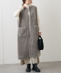 PUAL CE CIN | 【ウール100%】ファインボアベストコート(その他アウター)