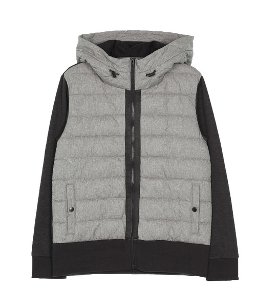 roshell（ロシェル）の「エコクラウド中綿ジャケット（ダウンジャケット/コート・メンズ・ブラック/ネイビー/カーキ/ミックスグレー/カモフラージュ/グレイッシュベージュ・MEDIUM/LARGE/X-LARGE）」の20枚目の写真