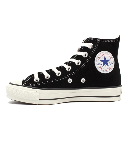 CONVERSE（コンバース）の「CONVERSE / “スエード オールスター J HI”（スニーカー・レディース・ブラック/レッド・6h/4/4h/5h/5）」の3枚目の写真