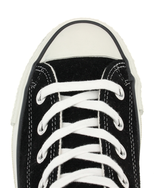 CONVERSE（コンバース）の「CONVERSE / “スエード オールスター J HI”（スニーカー・レディース・ブラック/レッド・6h/4/4h/5h/5）」の6枚目の写真