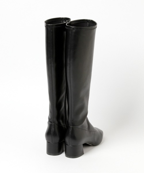LOWRYS FARM（ローリーズファーム）の「ストレッチロングヒールブーツ　260700（ブーツ・レディース・ブラック/ダークブラウン・MEDIUM/LARGE）」の5枚目の写真