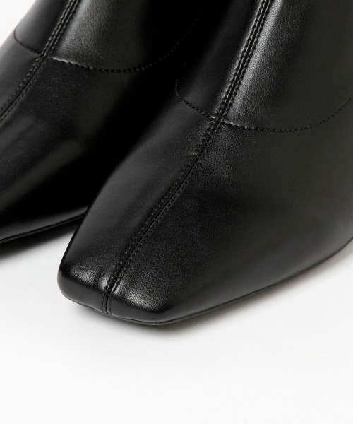 LOWRYS FARM（ローリーズファーム）の「ストレッチロングヒールブーツ　260700（ブーツ・レディース・ブラック/ダークブラウン・MEDIUM/LARGE）」の8枚目の写真