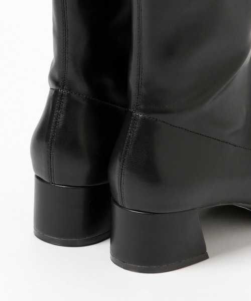LOWRYS FARM（ローリーズファーム）の「ストレッチロングヒールブーツ　260700（ブーツ・レディース・ブラック/ダークブラウン・MEDIUM/LARGE）」の11枚目の写真