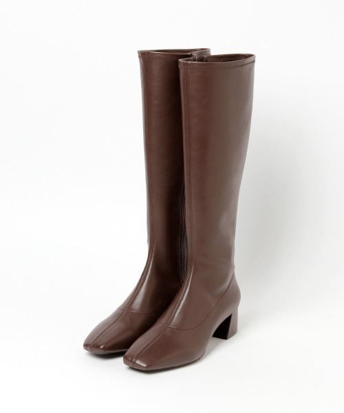 LOWRYS FARM（ローリーズファーム）の「ストレッチロングヒールブーツ　260700（ブーツ・レディース・ブラック/ダークブラウン・MEDIUM/LARGE）」の16枚目の写真