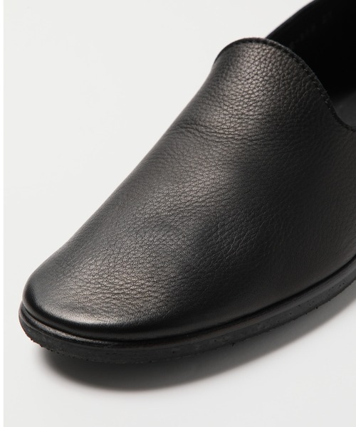 MR.OLIVE（ミスターオリーブ）の「ウォータープルーフ シュリンクレザー / オペラシューズ（スリッポン・メンズ・ブラック/ブラウン/ブラック系その他・26/27/28）」の17枚目の写真