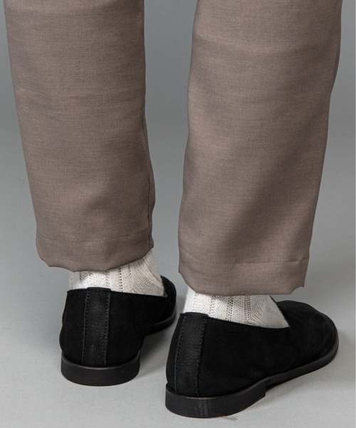 MR.OLIVE（ミスターオリーブ）の「ウォータープルーフ シュリンクレザー / オペラシューズ（スリッポン・メンズ・ブラック/ブラウン/ブラック系その他・26/27/28）」の10枚目の写真