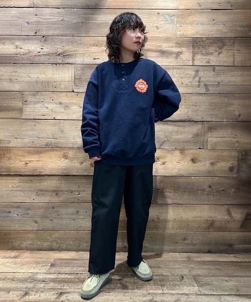 XLARGE（エクストララージ）の「FREEDOM SNAP BOTTON SWEAT（スウェット・メンズ・ネイビー/グリーン/アッシュ・S/M/L/XL）」の20枚目の写真