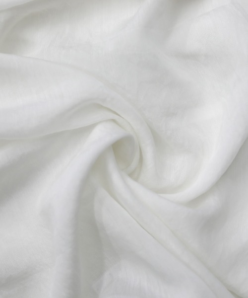 select MOCA（セレクトモカ）の「切り替えデザインオープンスリーブシアーシャツ（シャツ/ブラウス・レディース・ブラック/オフホワイト/カーキ・FREE）」の17枚目の写真