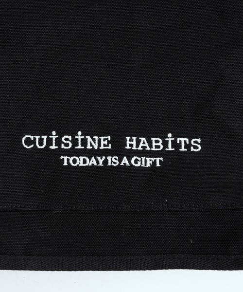 CUISINE HABITS（クイジーヌハビッツ）の「SQUARE TOTE スクエア トートバッグ（トートバッグ・レディース・ブラック/カーキ/アイボリー/グレー/ベージュ/チャコールグレー・フリー）」の12枚目の写真