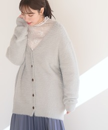 rps | シャギーロングニットカーディガン(カーディガン/ボレロ)