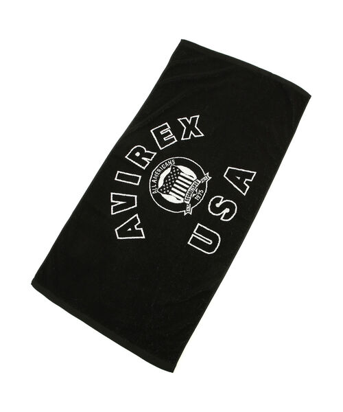 AVIREX（アヴィレックス）の「BATH TOWEL / バスタオル / AVIREX / アヴィレックス（その他小物・メンズ・ブラック/オリーブ・FREE）」の3枚目の写真