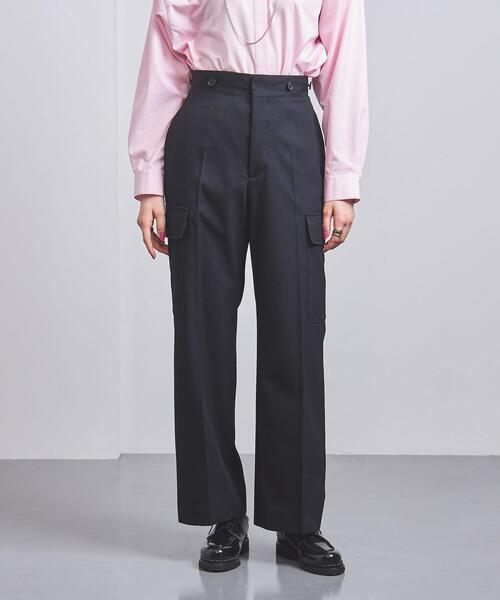 UNITED ARROWS（ユナイテッドアローズ）の「＜UNITED ARROWS＞W カーゴパンツ G（カーゴパンツ・レディース・ネイビー/ライラック・40/38/36）」の8枚目の写真