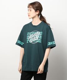 【ZOZOタウン限定アイテム】SANTACRUZ/サンタクルーズ   ビッグシルエット  ビッグロゴＴシャツ   502221435