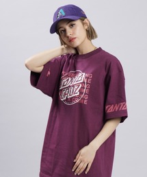 【ZOZOタウン限定アイテム】SANTACRUZ/サンタクルーズ ビッグシルエット ビッグロゴTシャツ 502221435
