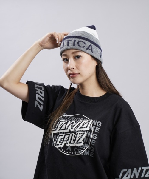 SANTA CRUZ(サンタクルーズ)の「【ZOZOタウン限定アイテム】SANTACRUZ/サンタクルーズ ビッグシルエット ビッグロゴTシャツ 502221435(Tシャツ/カットソー・レディース・ホワイト/ブラック/レッド/グリーン・M/L)」の1枚目の写真