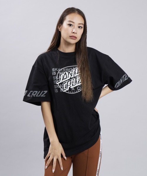 SANTA CRUZ(サンタクルーズ)の「【ZOZOタウン限定アイテム】SANTACRUZ/サンタクルーズ ビッグシルエット ビッグロゴTシャツ 502221435(Tシャツ/カットソー・レディース・ホワイト/ブラック/レッド/グリーン・M/L)」の16枚目の写真