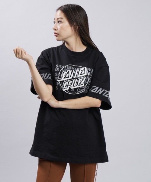 SANTA CRUZ(サンタクルーズ)の「【ZOZOタウン限定アイテム】SANTACRUZ/サンタクルーズ ビッグシルエット ビッグロゴTシャツ 502221435(Tシャツ/カットソー・レディース・ホワイト/ブラック/レッド/グリーン・M/L)」の18枚目の写真