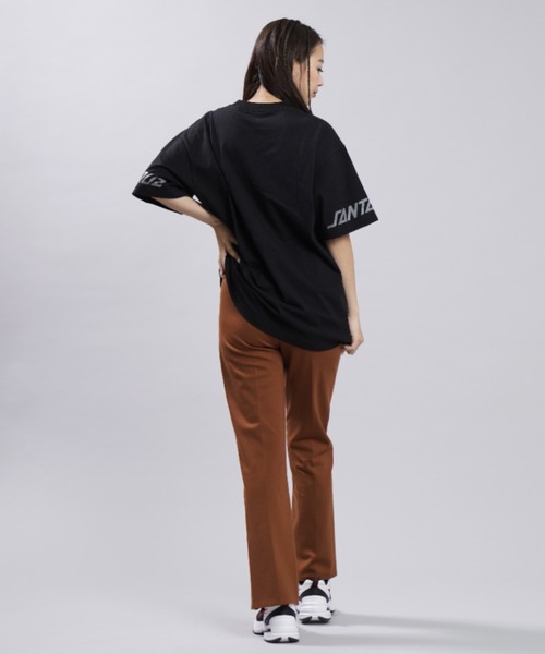 SANTA CRUZ(サンタクルーズ)の「【ZOZOタウン限定アイテム】SANTACRUZ/サンタクルーズ ビッグシルエット ビッグロゴTシャツ 502221435(Tシャツ/カットソー・レディース・ホワイト/ブラック/レッド/グリーン・M/L)」の6枚目の写真