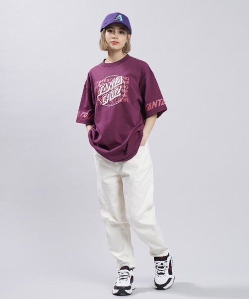 SANTA CRUZ(サンタクルーズ)の「【ZOZOタウン限定アイテム】SANTACRUZ/サンタクルーズ ビッグシルエット ビッグロゴTシャツ 502221435(Tシャツ/カットソー・レディース・ホワイト/ブラック/レッド/グリーン・M/L)」の19枚目の写真