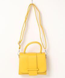 フラップデザインワンハンドルショルダーバッグ