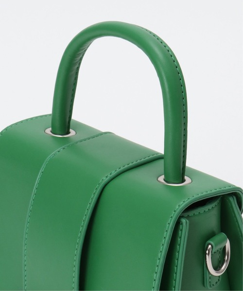 VENCEEXCHANGE(ヴァンスエクスチェンジ)の「フラップデザインワンハンドルショルダーバッグ(ショルダーバッグ・レディース・オフホワイト/ブラック/グリーン/グレー/マスタード/パープル・FREE)」の17枚目の写真