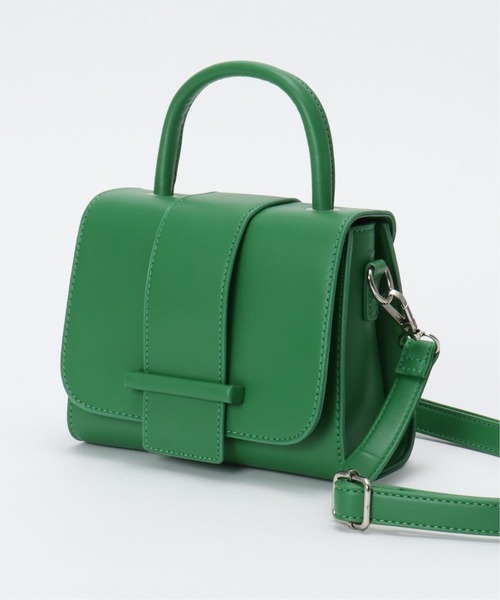 VENCEEXCHANGE(ヴァンスエクスチェンジ)の「フラップデザインワンハンドルショルダーバッグ(ショルダーバッグ・レディース・オフホワイト/ブラック/グリーン/グレー/マスタード/パープル・FREE)」の20枚目の写真