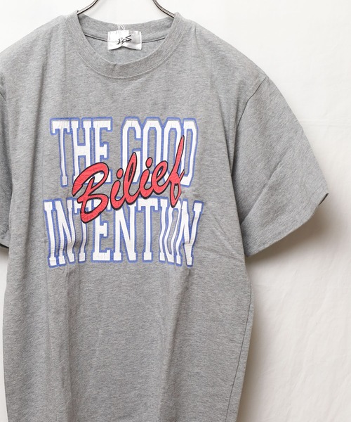 B.I.D.(ビーアイディー)の「《Bl》レギュラーシルエットプリントTシャツ(Tシャツ/カットソー・メンズ・ホワイト/杢グレー/スミクロ・MEDIUM/LARGE/FREE)」の1枚目の写真