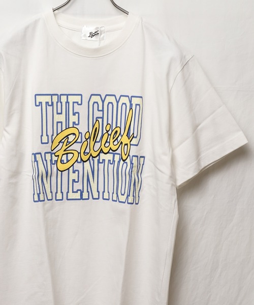 B.I.D.(ビーアイディー)の「《Bl》レギュラーシルエットプリントTシャツ(Tシャツ/カットソー・メンズ・ホワイト/杢グレー/スミクロ・MEDIUM/LARGE/FREE)」の2枚目の写真