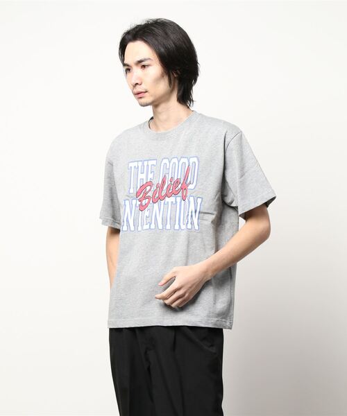 B.I.D.(ビーアイディー)の「《Bl》レギュラーシルエットプリントTシャツ(Tシャツ/カットソー・メンズ・ホワイト/杢グレー/スミクロ・MEDIUM/LARGE/FREE)」の12枚目の写真