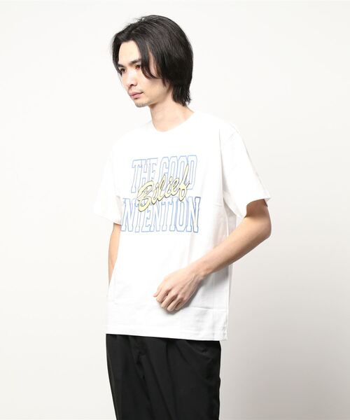 B.I.D.(ビーアイディー)の「《Bl》レギュラーシルエットプリントTシャツ(Tシャツ/カットソー・メンズ・ホワイト/杢グレー/スミクロ・MEDIUM/LARGE/FREE)」の14枚目の写真