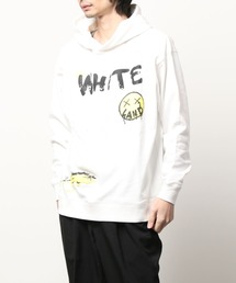 WHITELAND | 【LAB限定】WHITELAND/ホワイトランド/落書きプリントパーカー(パーカー)