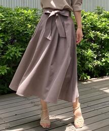 SOUP | 洗える/リネンライクフレアスカート(スカート)