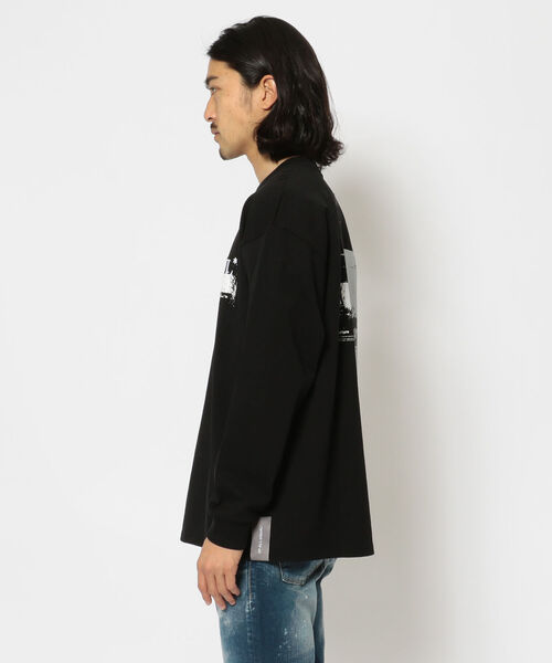 A4A(エーフォーエー)の「A4A(エーフォーエー) M.FLOWER ロンT(Tシャツ/カットソー・メンズ・ホワイト/ブラック・FREE)」の4枚目の写真