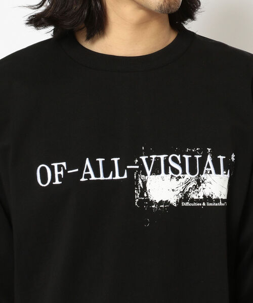 A4A(エーフォーエー)の「A4A(エーフォーエー) M.FLOWER ロンT(Tシャツ/カットソー・メンズ・ホワイト/ブラック・FREE)」の6枚目の写真